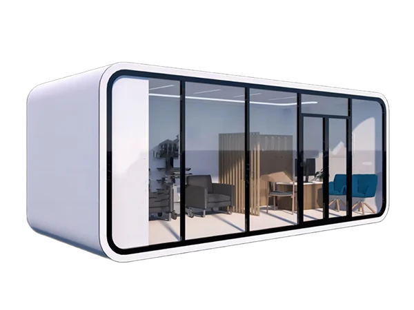 A set of apple cabin.