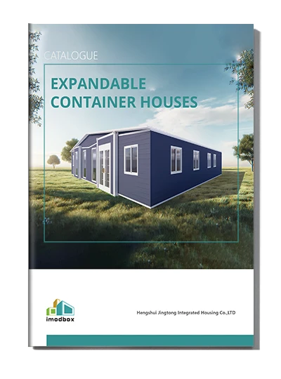 A data sheet cover of expandable container house.